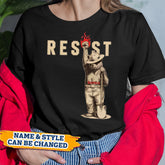 Smokey Bear Resist Shirt - Stand for Nature, Custom Name Edition